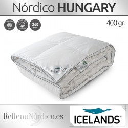 Edredón Nórdico fibra HUNGARY 400 gr/m2 de Icelands