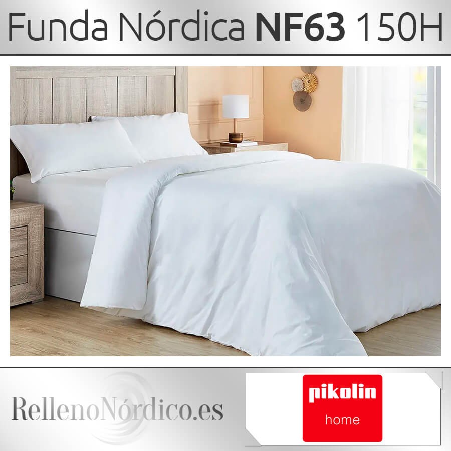 Juego Funda Nórdica Pikolin Home 100% Algodón 150H NF63