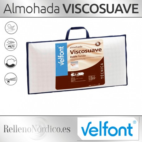 Almohada Viscoelástica Viscosuave de Velfont