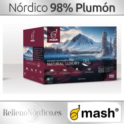 Edredón Nórdico Plumón Lux 95% de Mash
